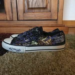 Ed Hardy Slip On Sneakers
